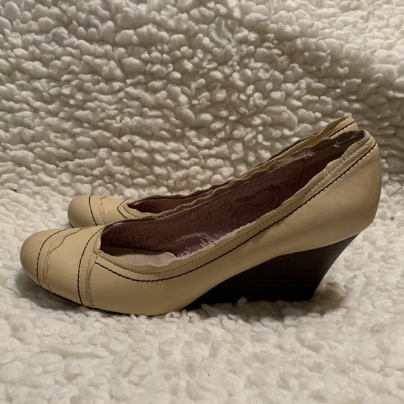 Seychelles leather wedges, size 8 - Picture 5 of 7